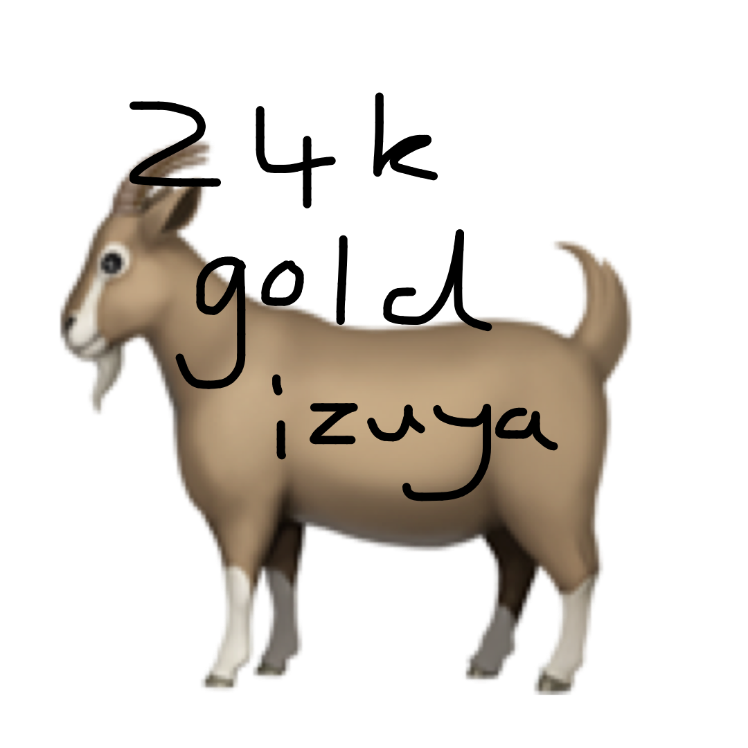 24k gold izuya